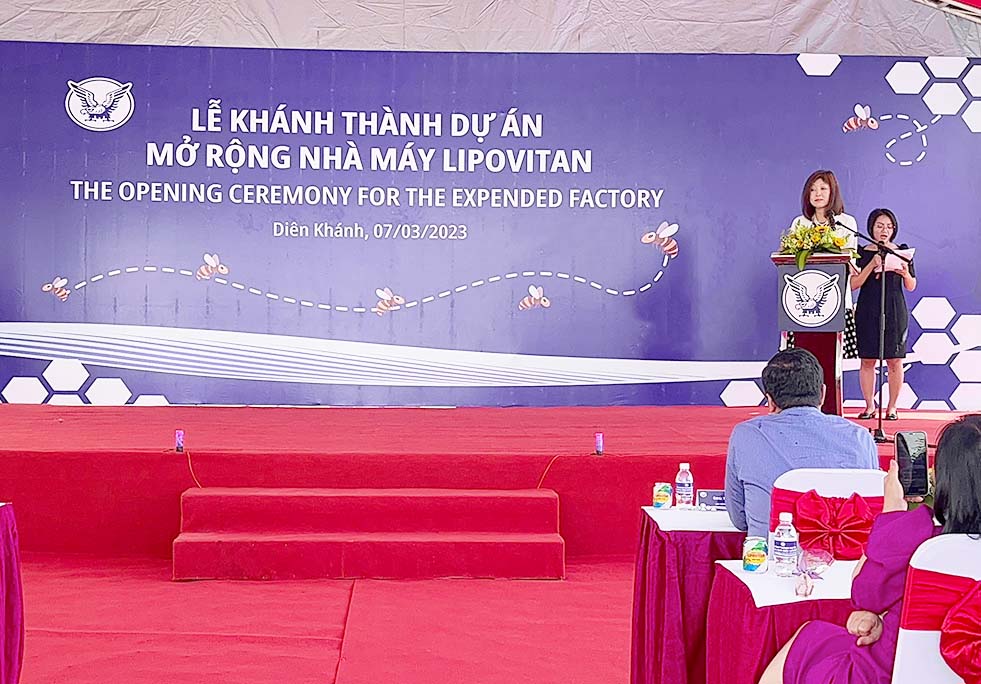 Bà Matsuo Yuki – Tổng GĐ Taisho Việt Nam phát biểu